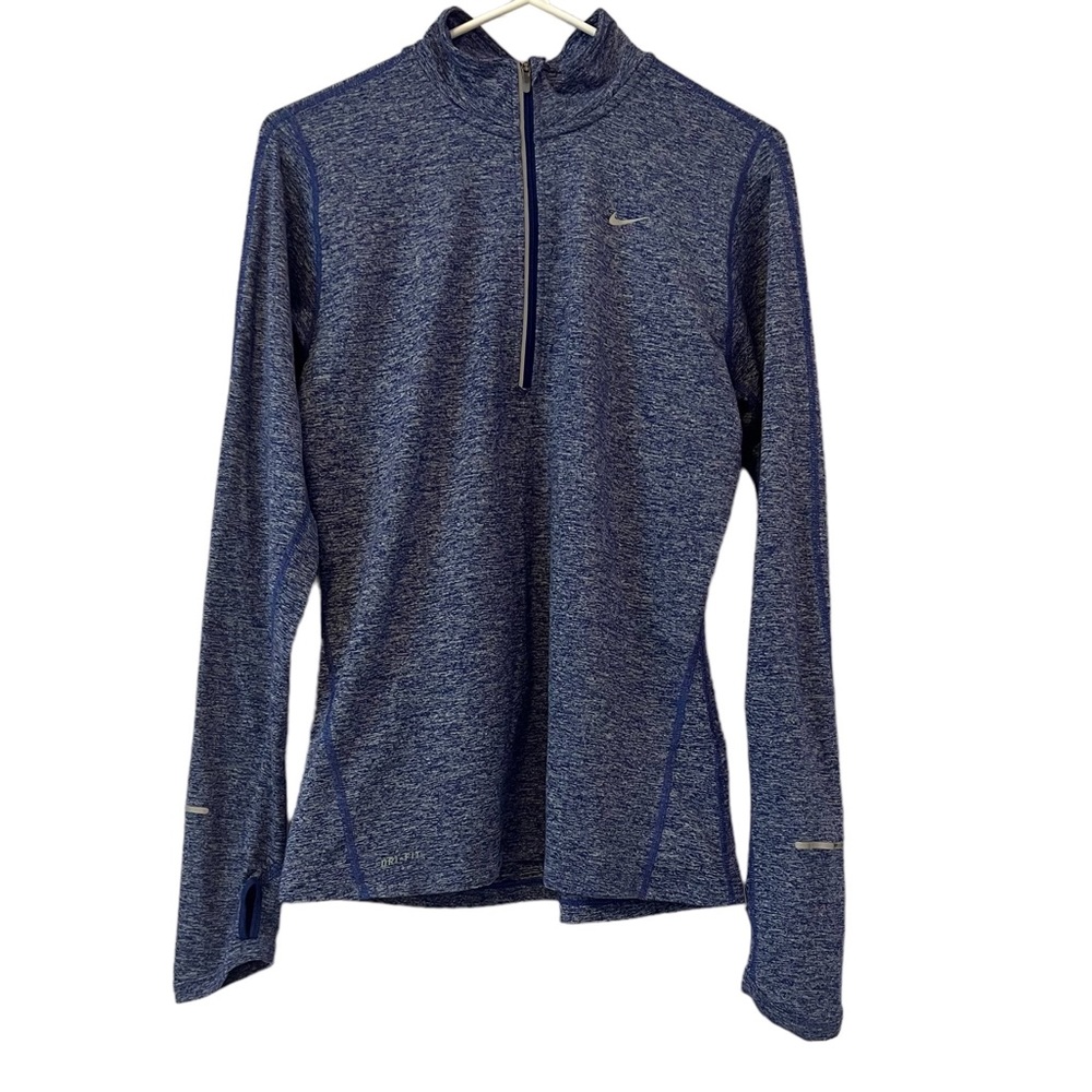 Nike Blue Dri-Fit Quarter Zip